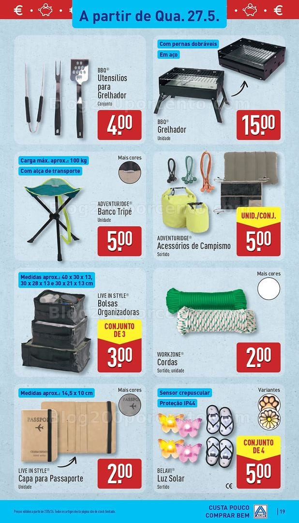 Antevisão Folheto ALDI Promoções de 25 a 31 maio